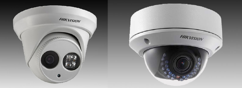 Caméra de surveillance dome focale fixe ou varifocal